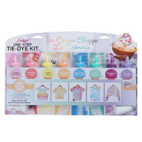 Picture of 44269 Tulip Ice Cream Shoppe 8-Color Tie-Dye Kit Picture of 44269 Tulip Ice Cream Shoppe 8-Color Tie-Dye Kit