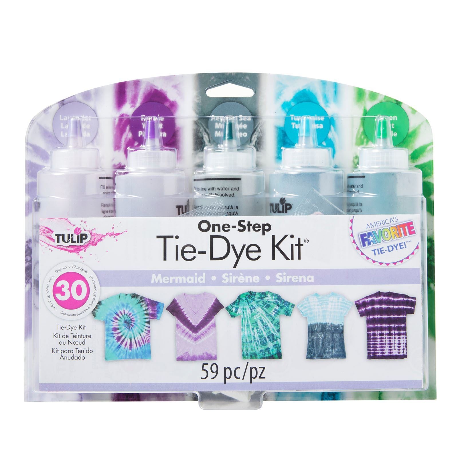Tulip - One Step - 5 Color Mermaid Tie Dye Kit
