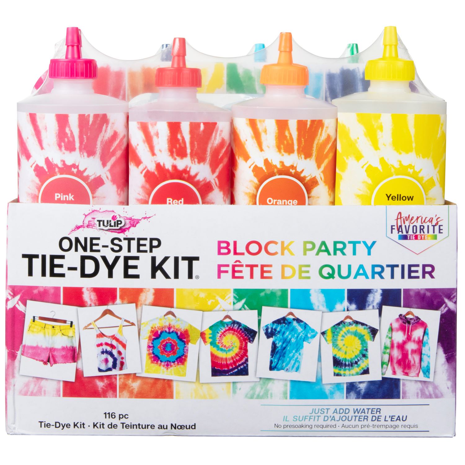 Tie Dye Kit Set of 24 Bottle Colours Ink Tie-Dye Kits for Dyeing Fabric  Clothes
