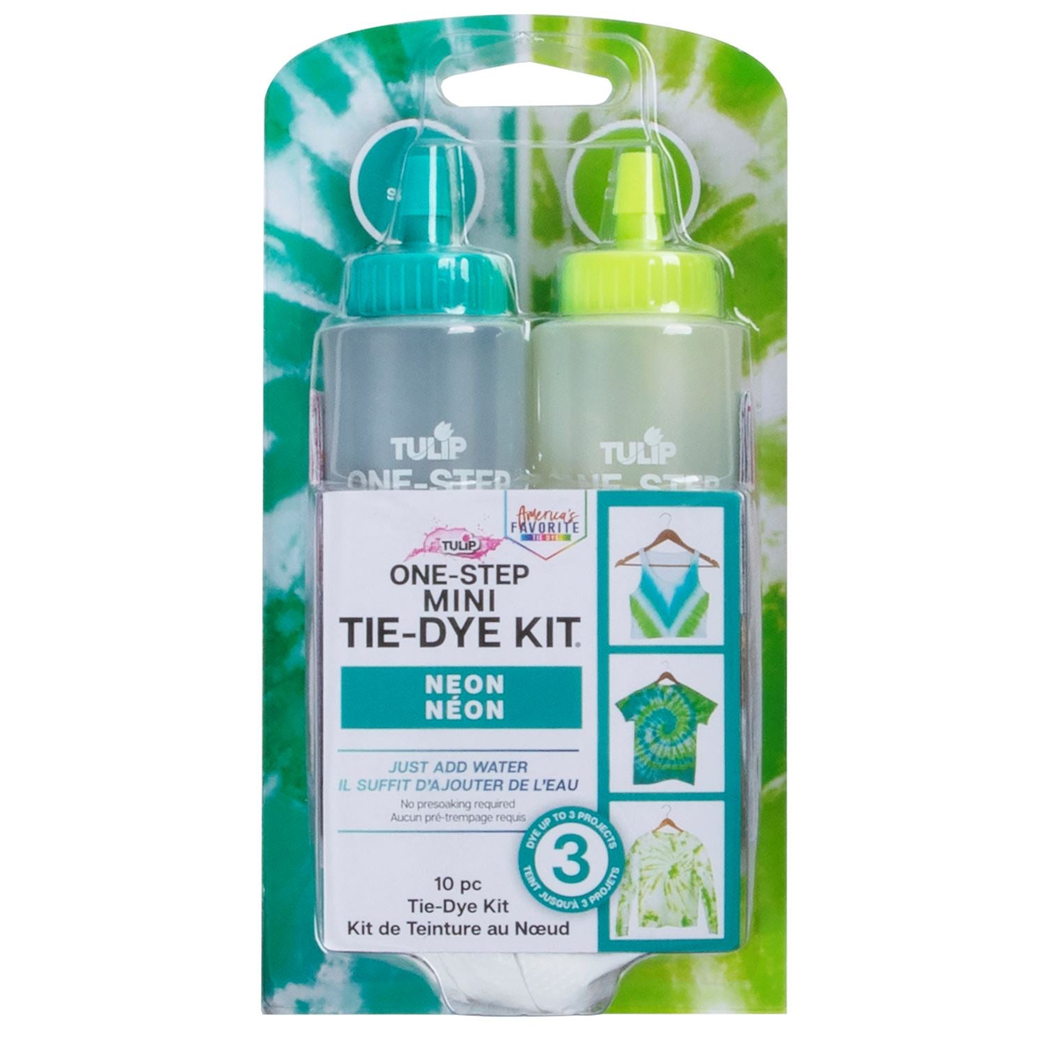 Tulip one-step tie dye • Two-minute tie dye kit Carnival 12pcs
