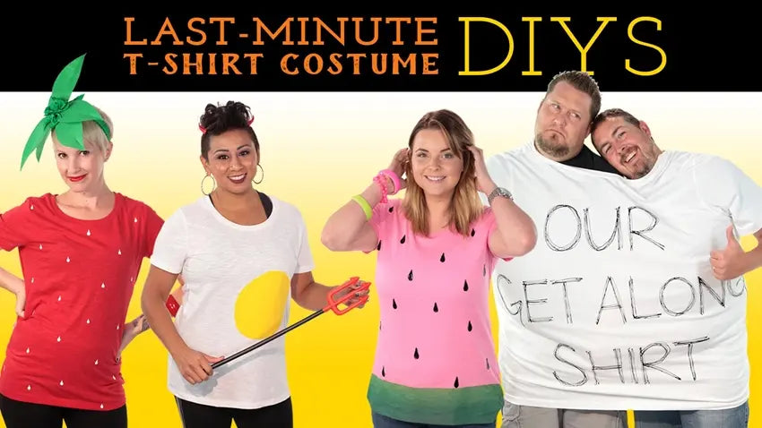 Last-Minute T-shirt Costume DIYs