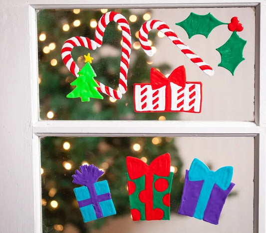 Happy Christmas Window Clings