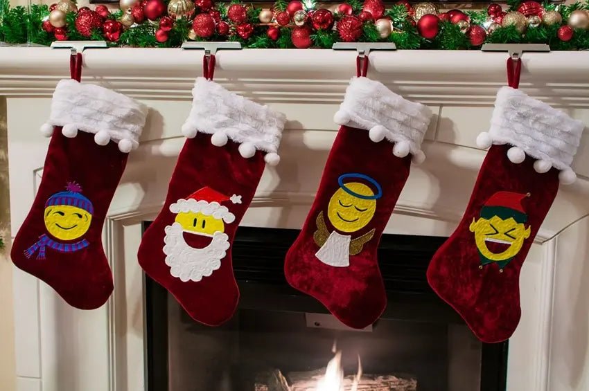 Emoji Christmas Stockings