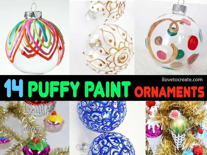 Picture of 14 Ways to Make the Perfect Puffy Paint Ornament