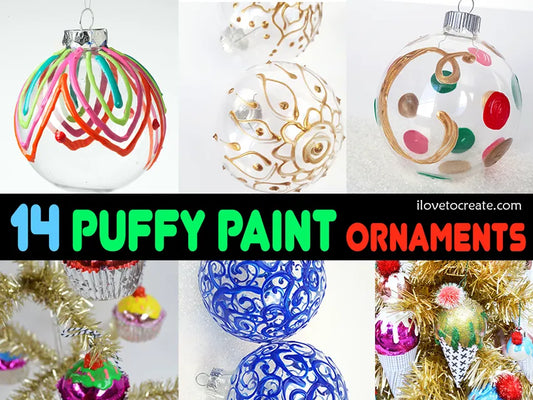 Picture of 14 Ways to Make the Perfect Puffy Paint Ornament