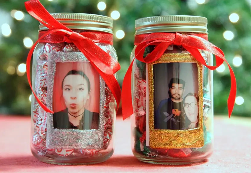 Instax Photo Gift Jar DIY