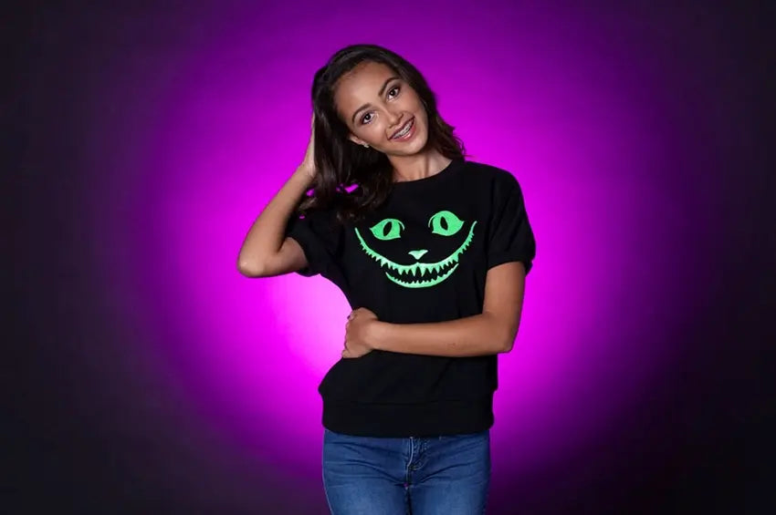 Cheshire Cat Glow T-shirt