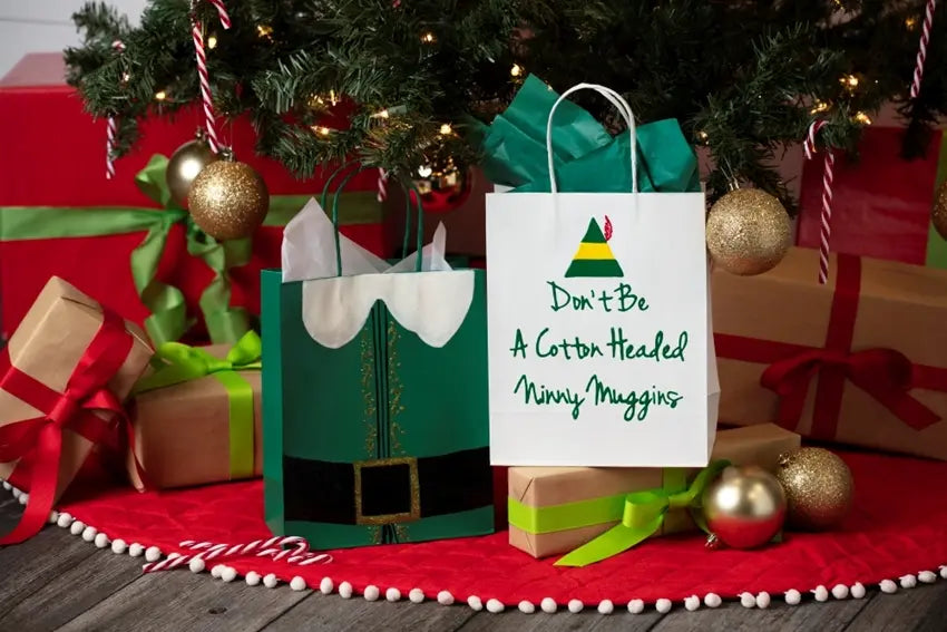 Picture of Elf Movie-Inspired Holiday Gift Bags
