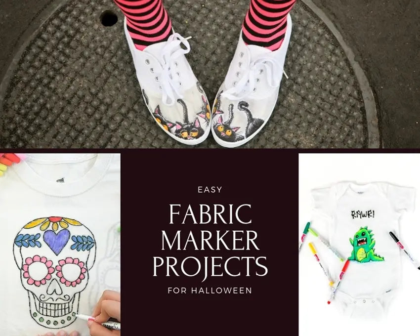 Picture of Fabric Markers Halloween Roundup
