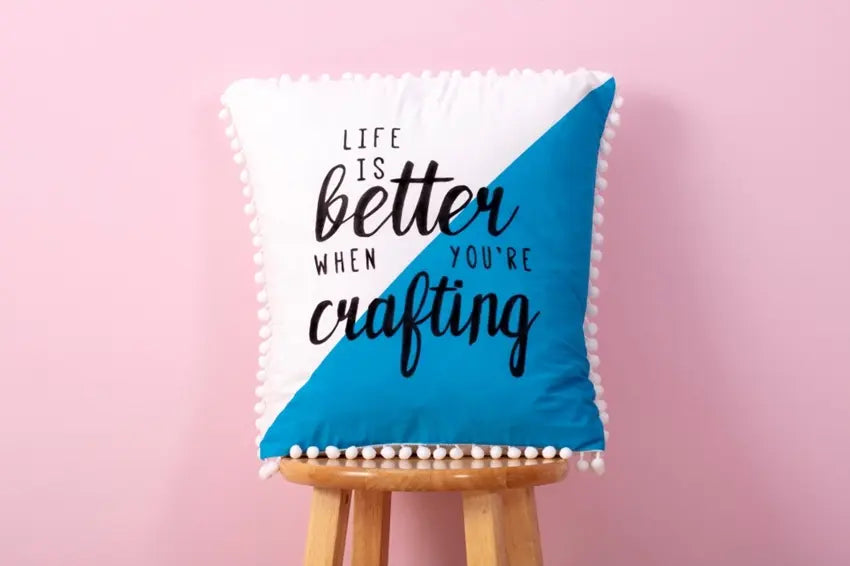 Picture of Easy Quote Art Pillow