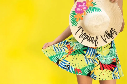 Picture of Easy Painted Summer Sun Hat