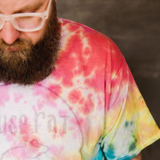 Revitalize an Old Band Tee with Tie Dye