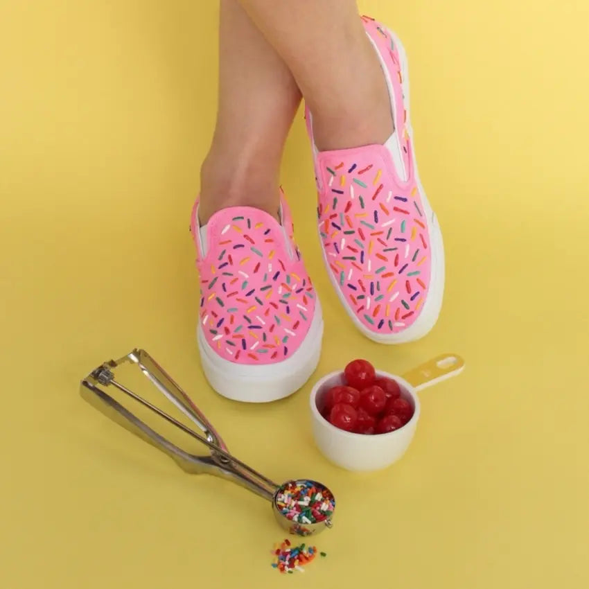 Summer Craft Ideas: Tulip Sprinkles Shoes