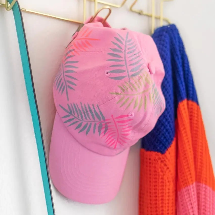 Tulip Palm Leaf Baseball Cap