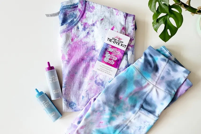 How to ice tie dye biker shorts