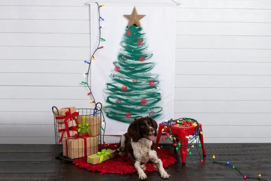 Fabric Paint Christmas Tree