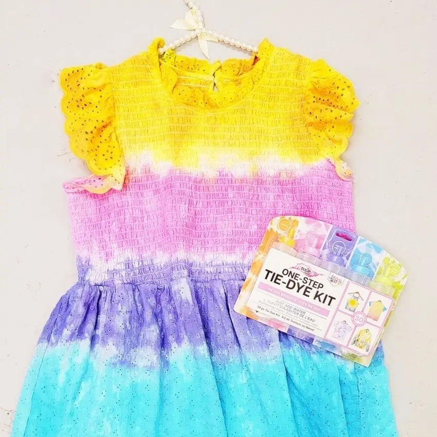 DIY Ombre Tie-Dye Sundress Tutorial