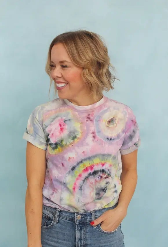 Advanced Tie-Dye Technique: Sunburst Ice Dye