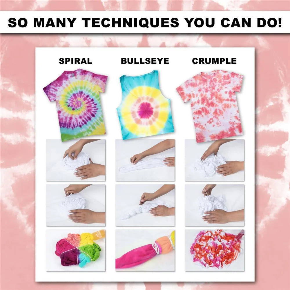 What is the easiest tie-dye technique? – Tulip Color Crafts