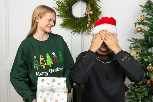 DIY Holiday Sweater Series: Christmas Trees