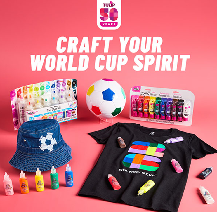 Colorful World Cup Craft Projects