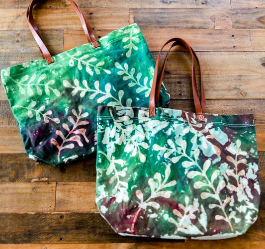 earthy tie dye
