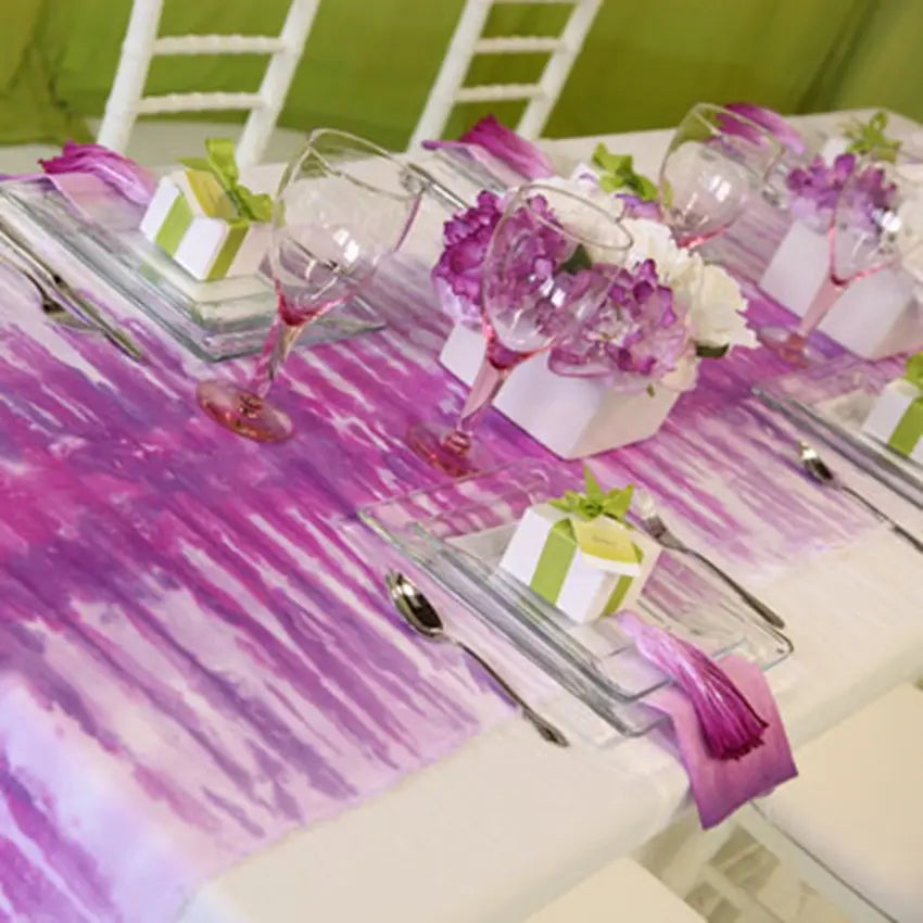 Spring Tabletop Dyed Table Runner