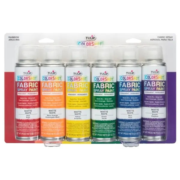 Tulip ColorShot Instant Fabric Spray Kits – Tulip Color Crafts