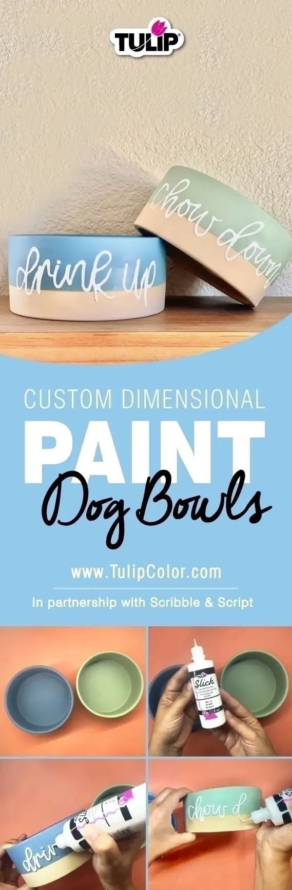 Custom Dog Bowl Painting Tutorial