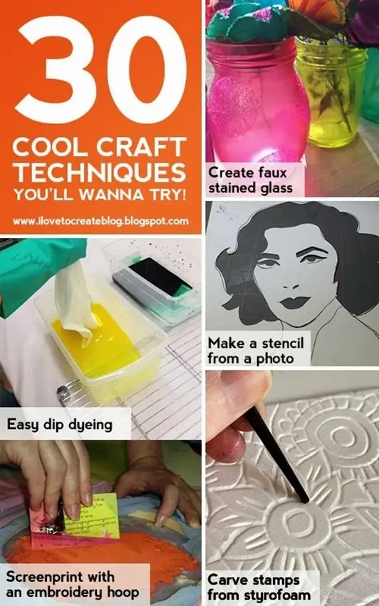 30 cool craft techniques to try