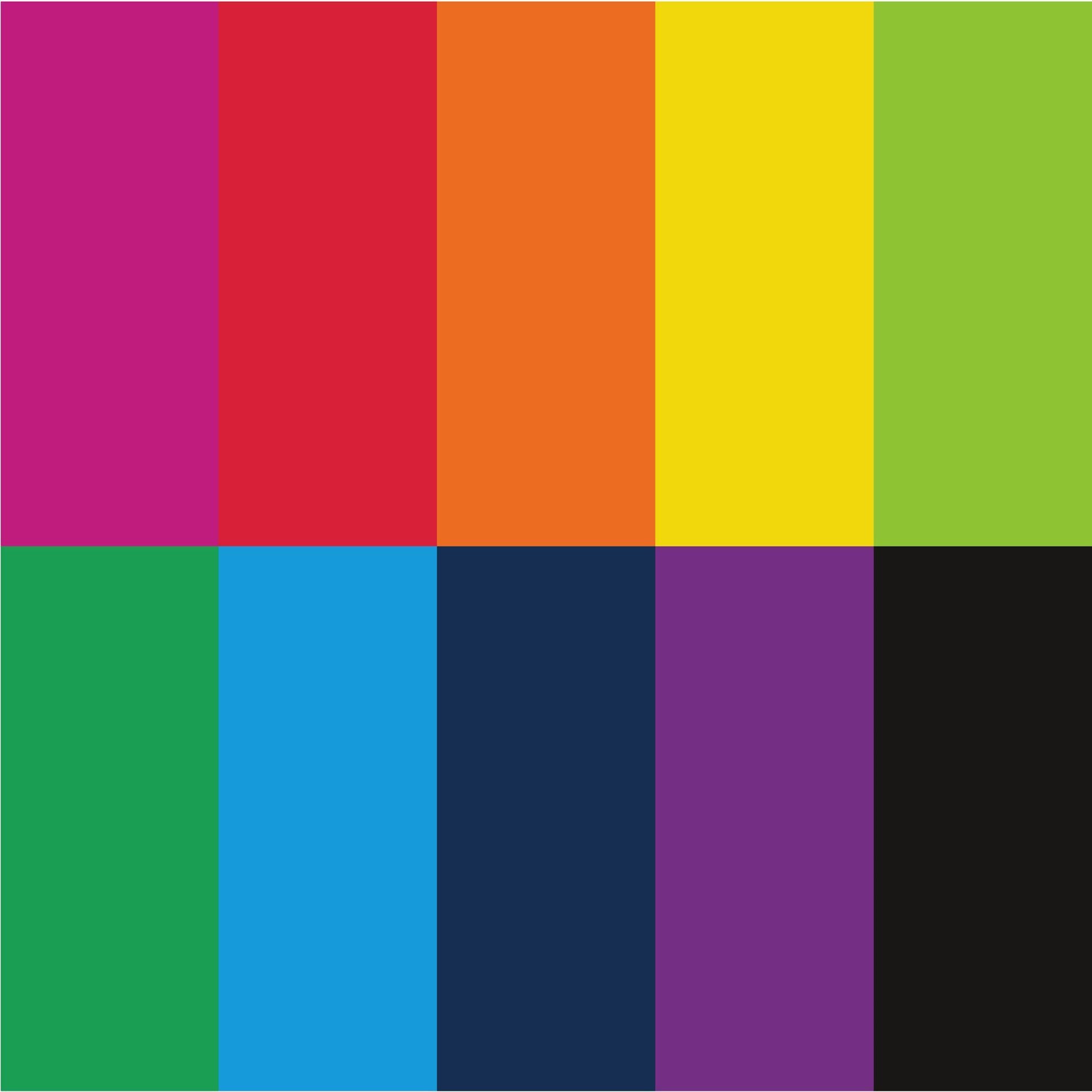 Picture of 45597 Tulip Tie-Dye Refills Rainbow 30 Pack