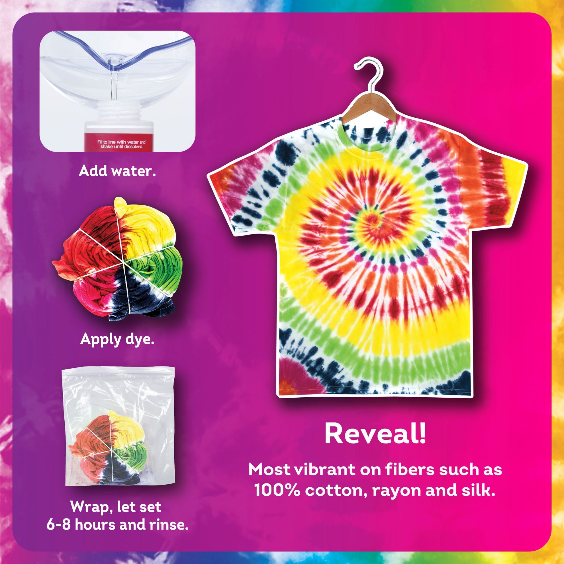Picture of 49607 Tulip Color Mania 36-Color One-Step Tie-Dye Kit