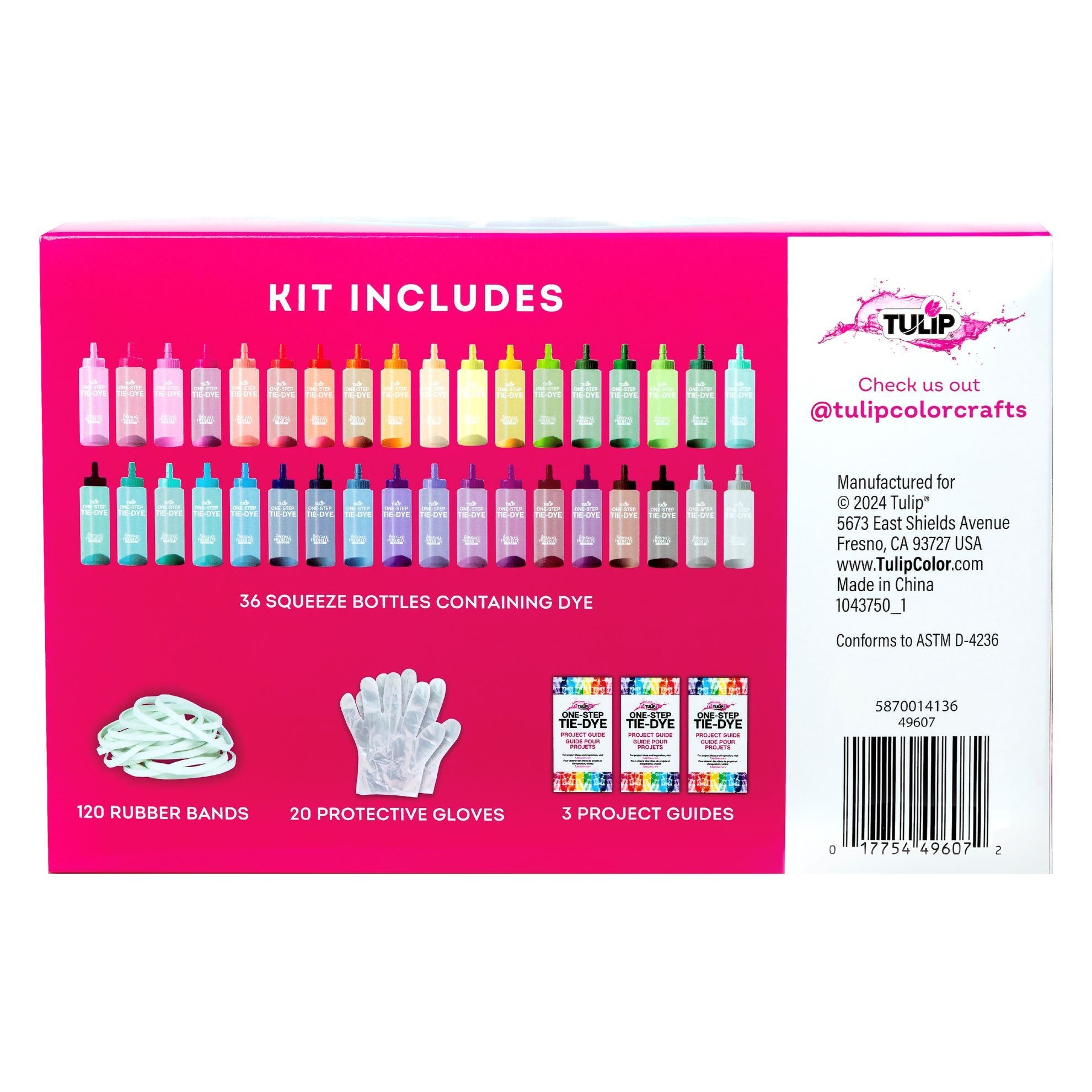 Picture of 49607 Tulip Color Mania 36-Color One-Step Tie-Dye Kit