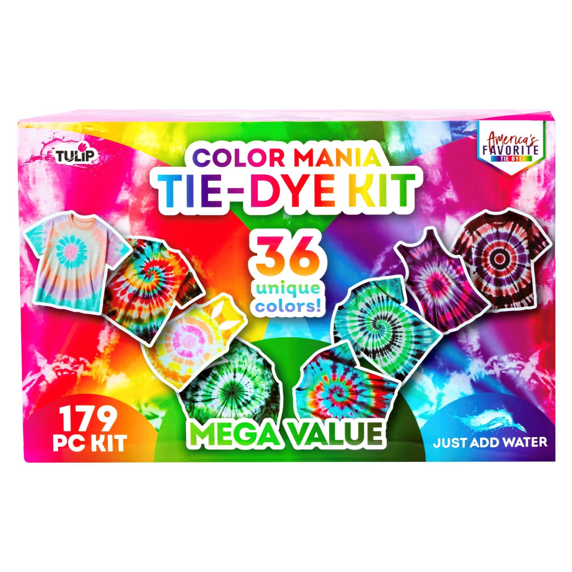 Picture of 49607 Tulip Color Mania 36-Color One-Step Tie-Dye Kit