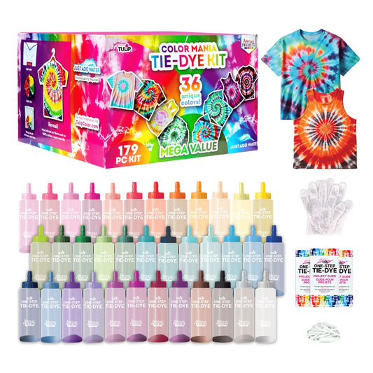 Picture of 49607 Tulip Color Mania 36-Color One-Step Tie-Dye Kit