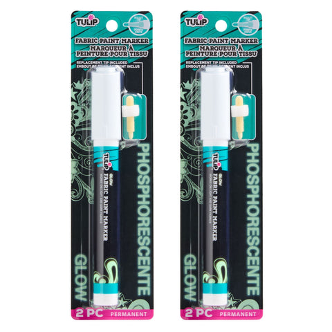 Picture of 50012-1                             GLOW IN THE DARK FABRIC MARKER + NIB REPLACEMENT  