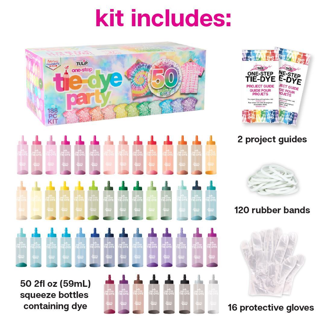 Picture of 50071 Tulip One-Step Tie-Dye 50 Color Party Kit