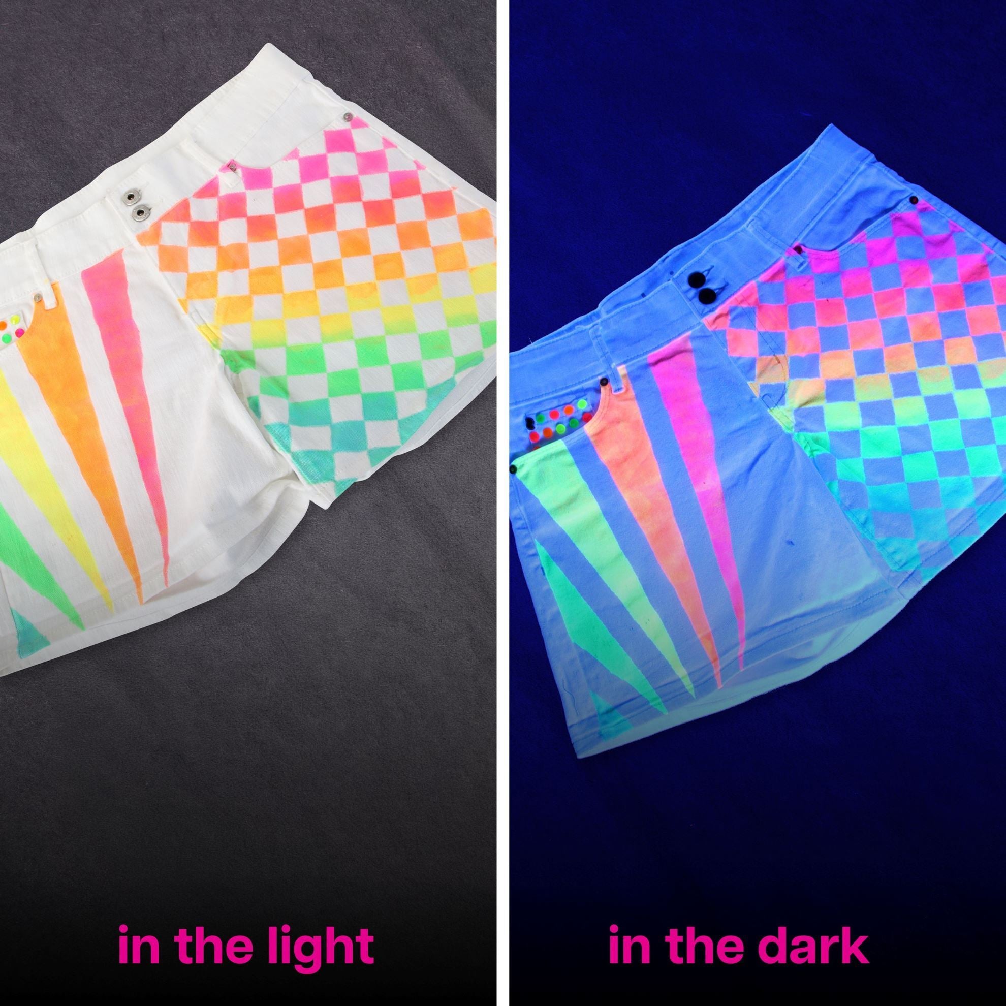 Picture of 49974-1 Tulip Neon Fabric Paint 6 Pack