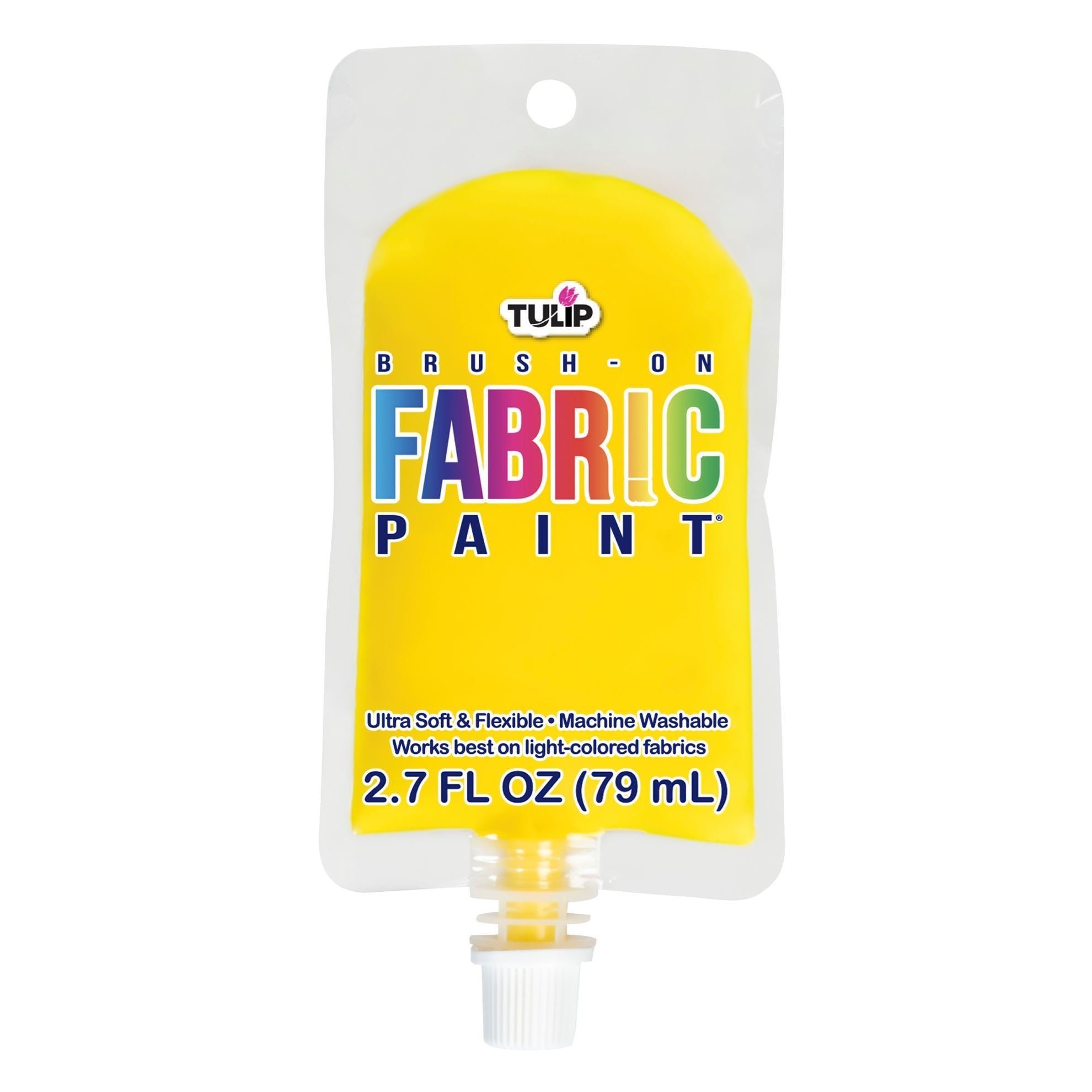 Picture of 49861 Tulip Brush-On Fabric Paint Yellow 2.7 fl. oz.