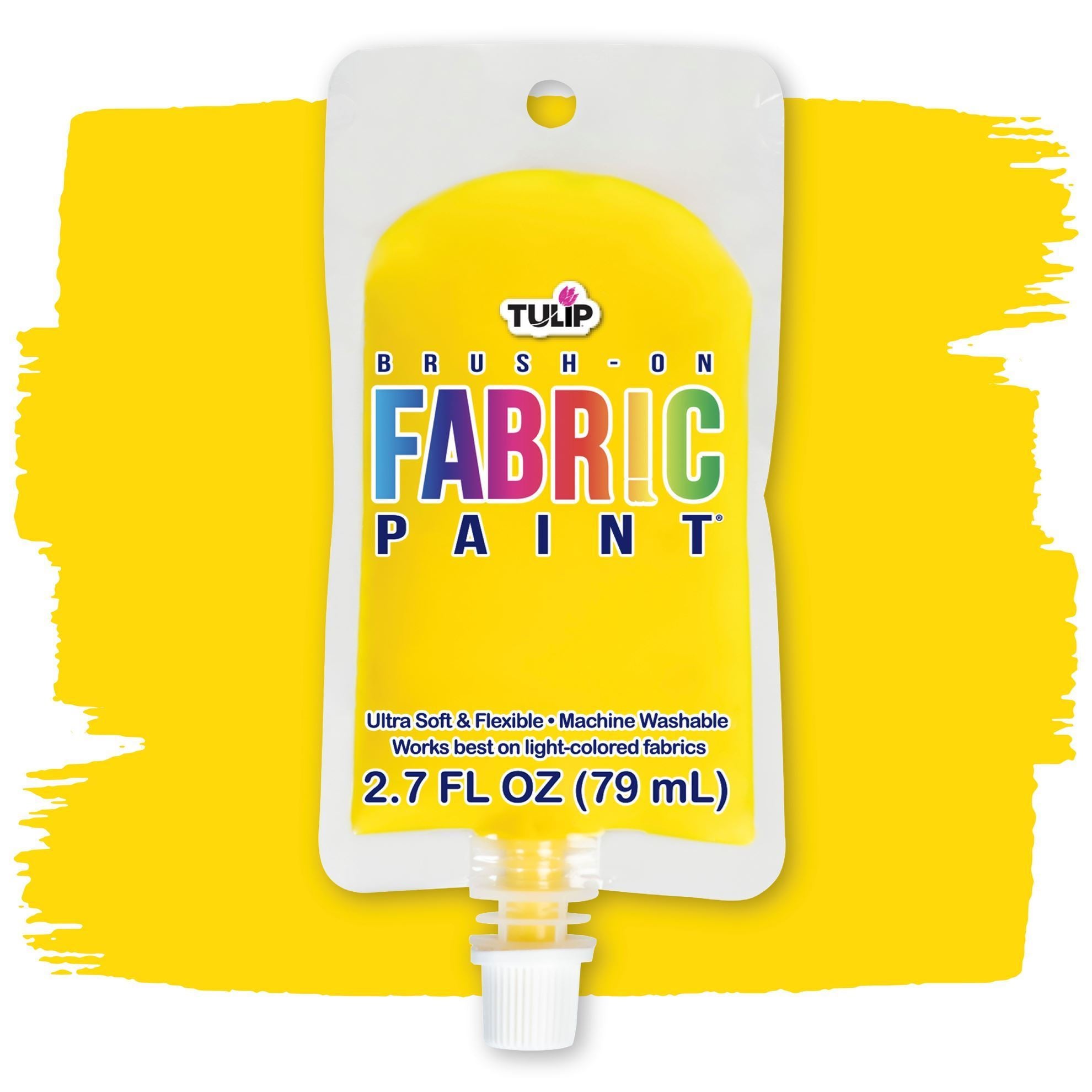 Picture of 49861 Tulip Brush-On Fabric Paint Yellow 2.7 fl. oz.