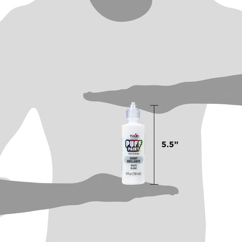 Picture of 37563 Tulip Puff Paint Slick White, Multi-Surface Craft Paint, 4 fl. oz. 3 Pack