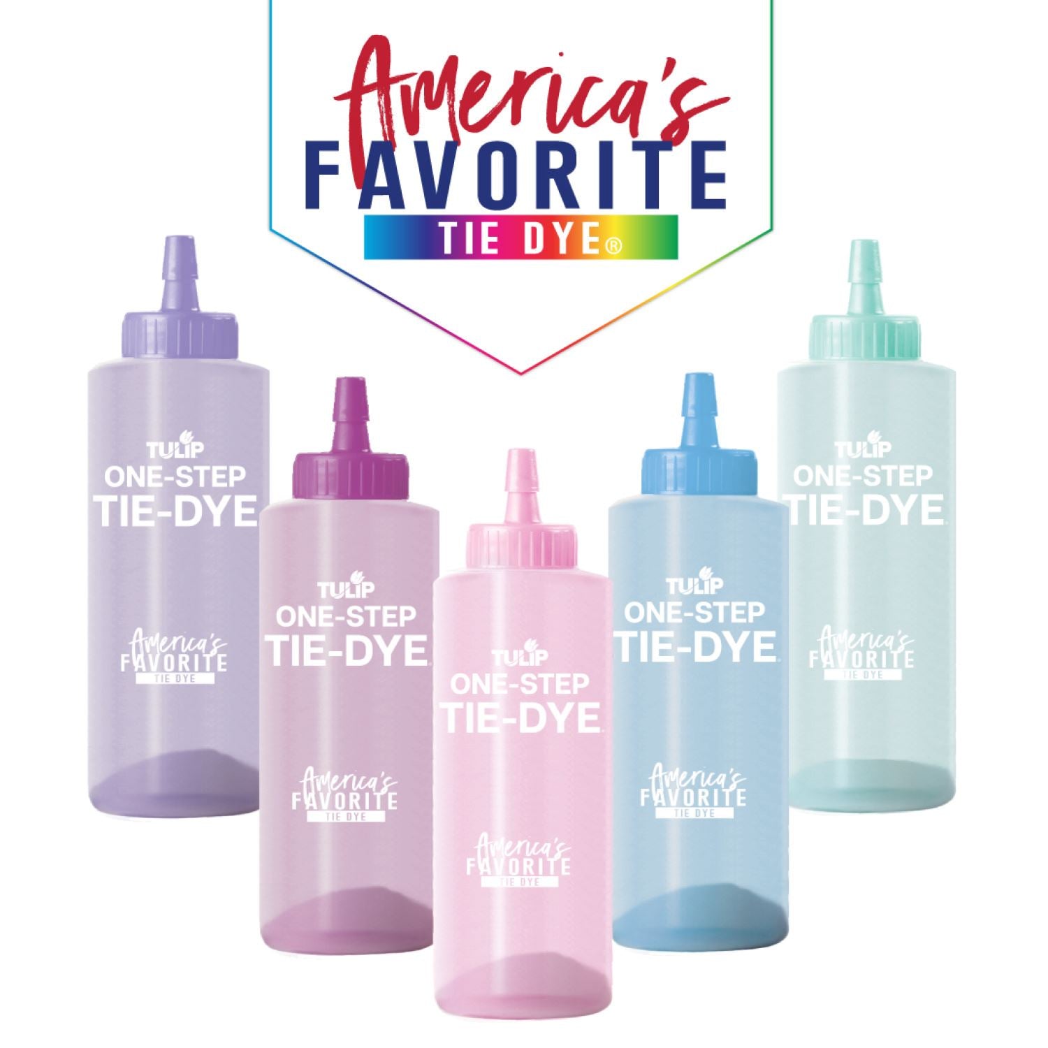 Picture of 44463 Pretty Pastels 5-Color Tie-Dye Kit