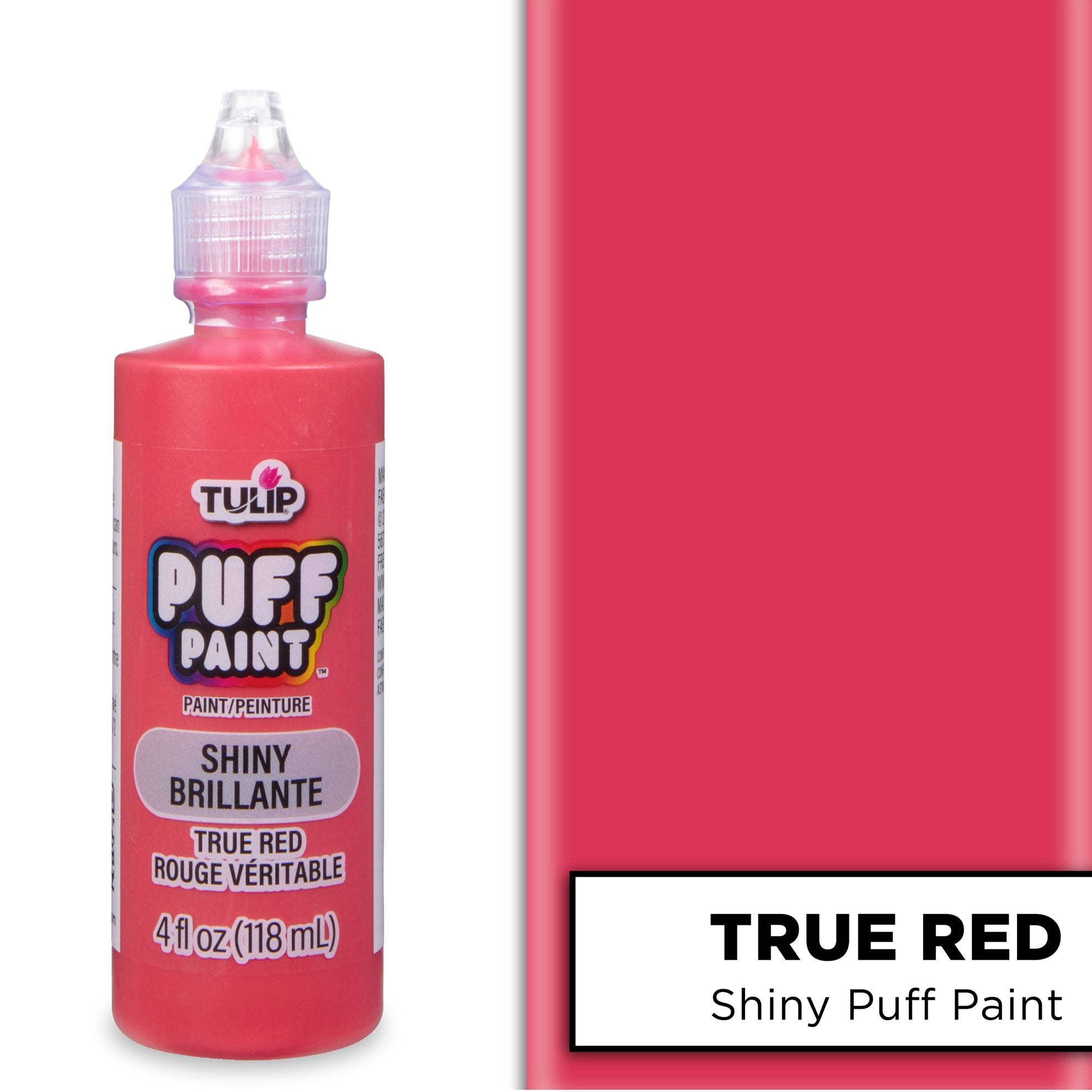 Picture of 41438 Tulip Dimensional Fabric Paint Slick True Red 4 fl. oz.