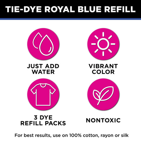 Picture of 47328 One-Step Tie-Dye Refills Royal Blue