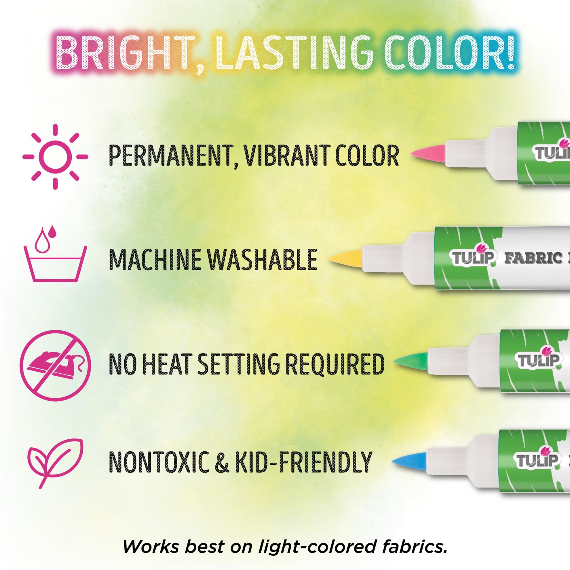 Picture of 49843 Tulip Airbrush Fabric Marker Kit