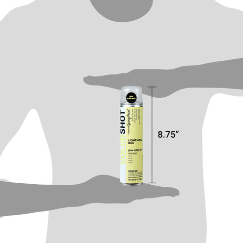 Picture of 49535 COLORSHOT Glow in the Dark Spray Paint Lightning Bug (Natural Glow) 8 oz.