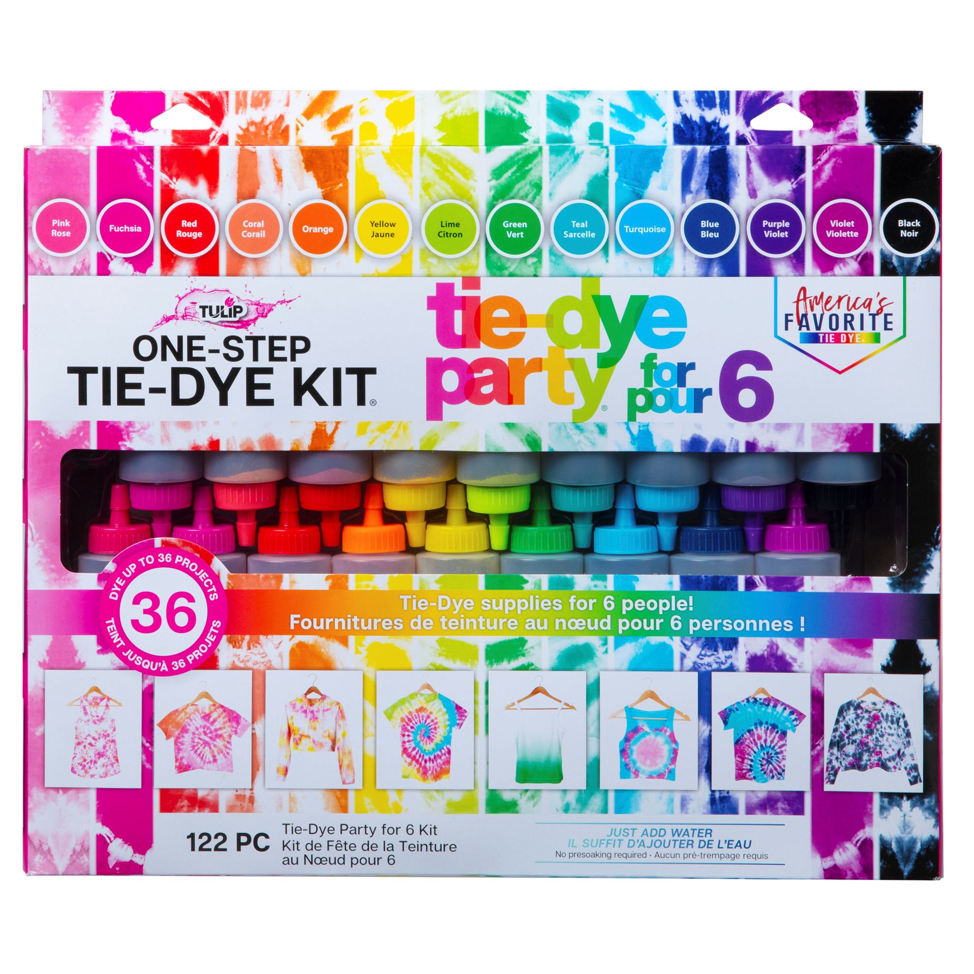 Picture of 32378 Tulip Tie-Dye Party 18-Color Tie-Dye Kit