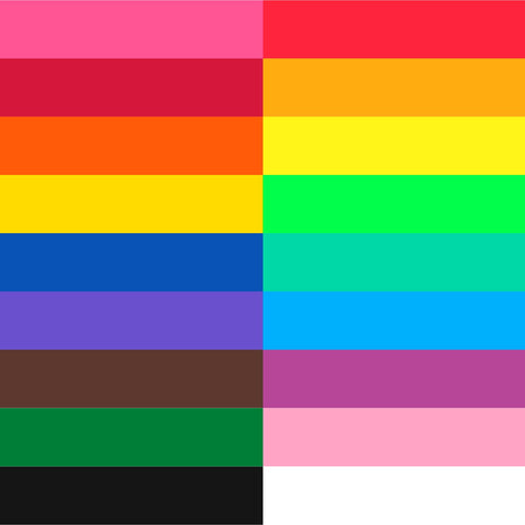 Picture of 35148 Rainbow & Neon 20 Pack