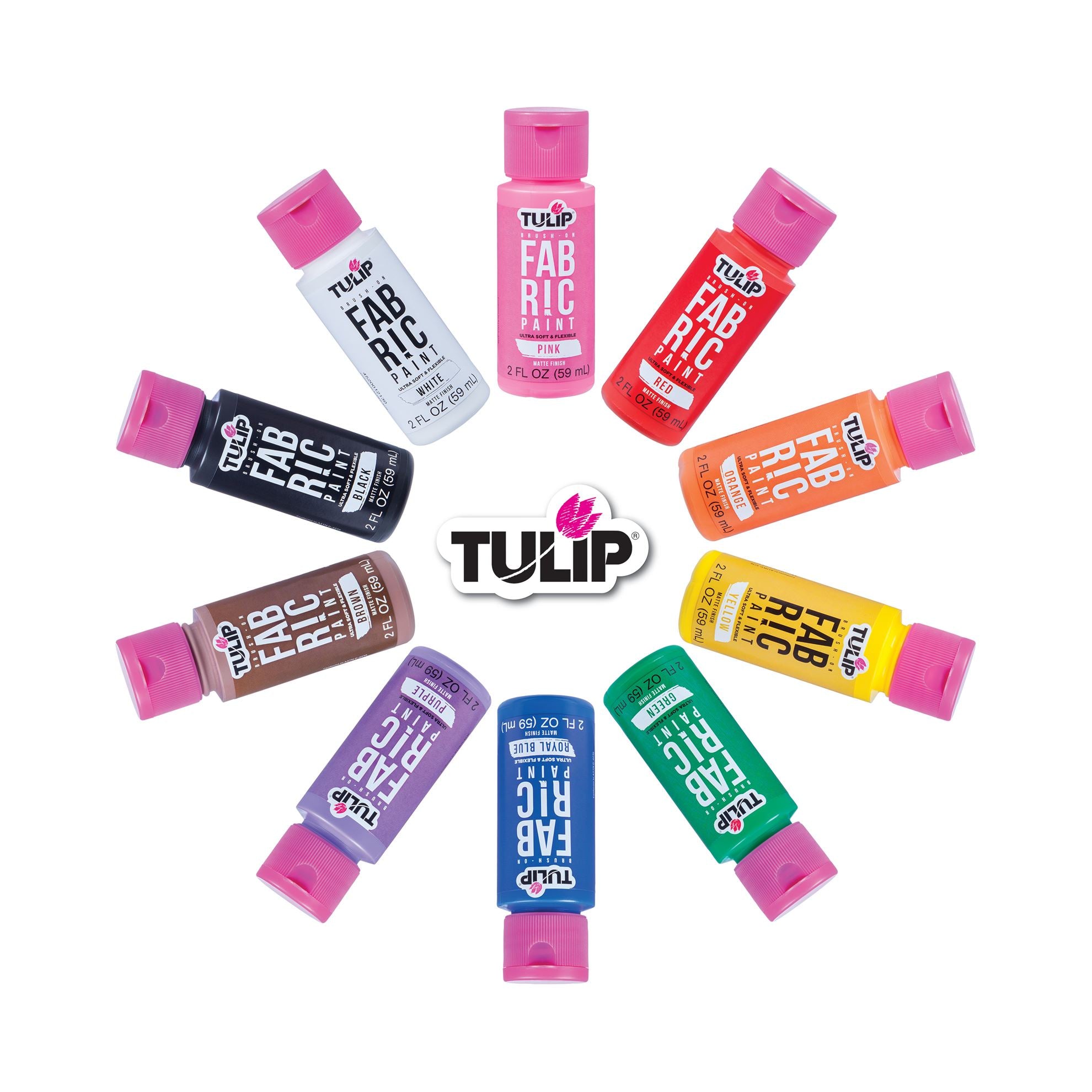 Picture of 39904                               TULIP MULTI SOFT AND FLEXIBLE RAINBOW 10PK        