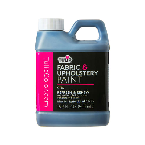 Picture of 50146                               TULIP UPHOLSTERY FABRIC PAINT GRAY                